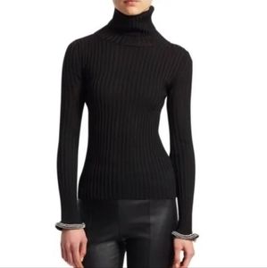 Alexander Wang crystal embellished turtleneck